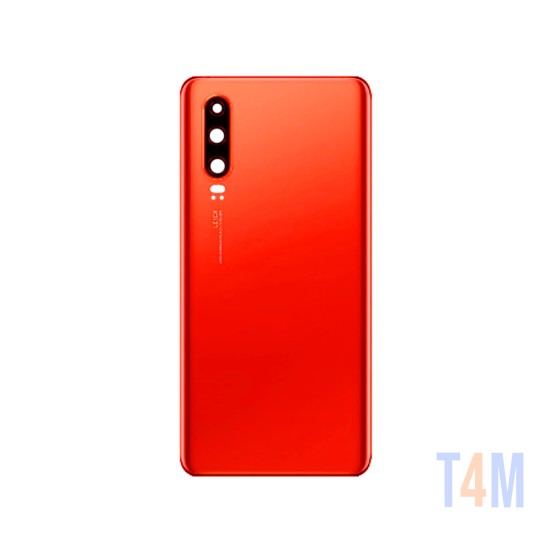 Back Cover+Camera Lens Huawei P30 Amber Sunrise/Red